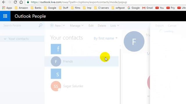 How to export contacts in outlook webmail 365 смотреть онлайн