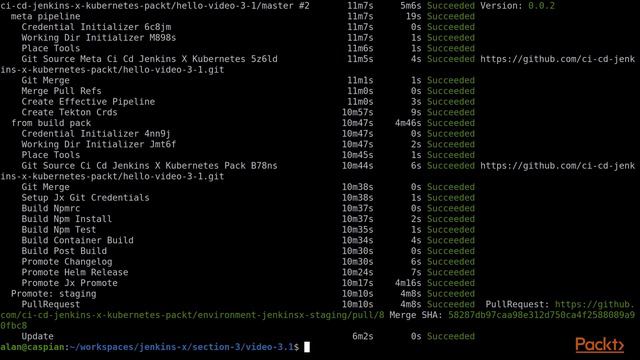 Continuous Integration & Delivery- Jenkins X & Kubernetes: Build Packs | packtpub.com смотреть онлайн