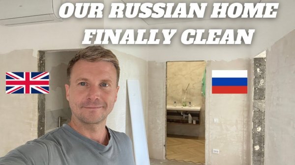ENGLISH RUSSIAN FAMILY HOME | Post floods our home is finally clean. Can we move back in soon?