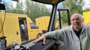 Обзор автодома Мерседес 308 Т1. Начальная стадия строительства.