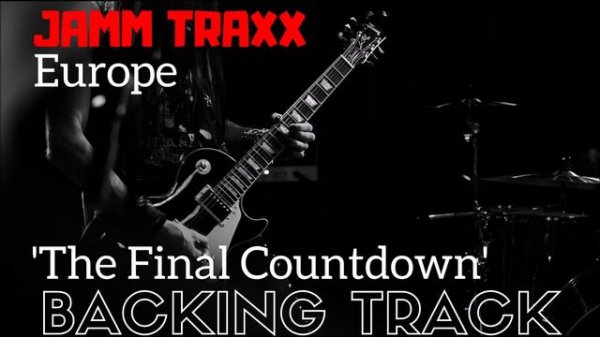 The Final Countdown Backing Track.