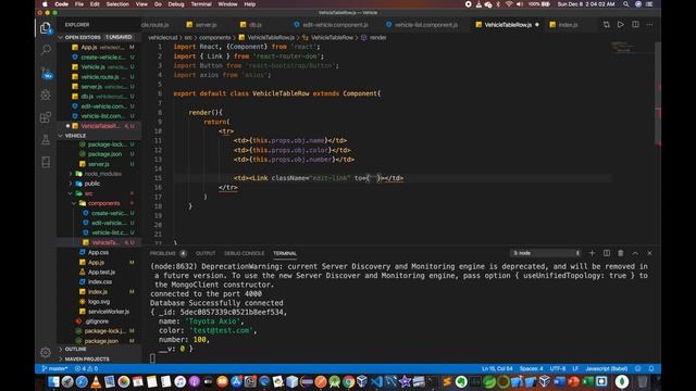React crud app in sinhala - 12 | React crud app from scratch - Table Row Component смотреть онлайн