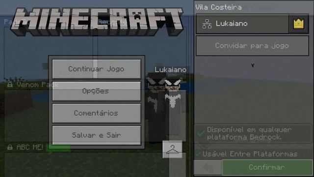 SAIU!! SKIN PACK HD DO VENOM PARA MINECRAFT PE! (Minecraft Pocket Edition) смотреть онлайн