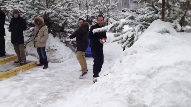 Стрелковый клуб Бисерово спортинг (snow fight) смотреть онлайн