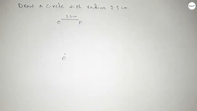 How to draw a circle of radius 2.5 cm using compass.shsirclasses. смотреть онлайн