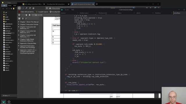 SIB Byte Encoding for Array Indexing - Compiler Programming Ep94 смотреть онлайн