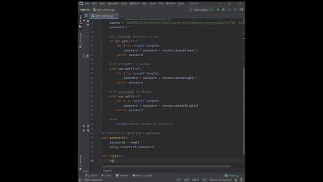 Build A Password Generator GUI For Beginners | Python World |Python Tutorial смотреть онлайн