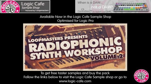 Free Radiophonic Synth Workshop Samples for Logic Pro смотреть онлайн