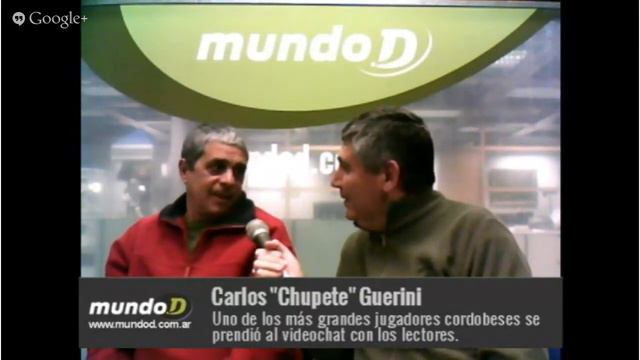 "Chupete" Guerini, en el videochat de Mundo D смотреть онлайн
