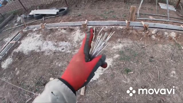 Сарай для свиней.Привезли Газоблок и цемент.Скоро заливка фундамента. смотреть онлайн