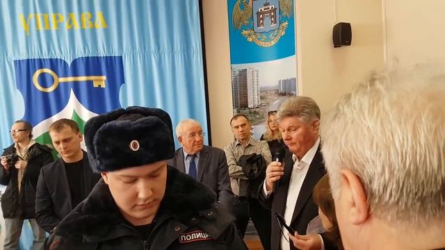 Народный сход жителей микрорайона 'Крылатское' 18.03.2017 - часть 2 смотреть онлайн
