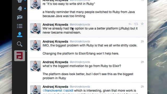 Why I'm not switching to Elixir from Ruby? смотреть онлайн