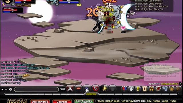 AQW Black Knight Quest: Hardly Suiting Armor смотреть онлайн