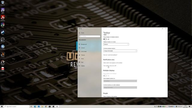 Windows 10 Customise The Notification Area смотреть онлайн