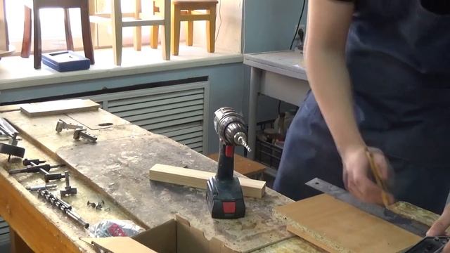 Долбление и сверление древесины смотреть онлайн
