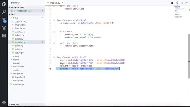 Adding Comment Models & Form | Build A Restaurant Site With Python and Django смотреть онлайн