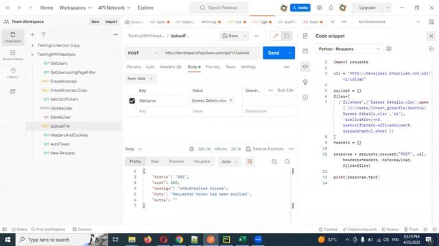 Part 6: Upload File(Excel File or Word File) | Image | PDF in Playwright Python API смотреть онлайн