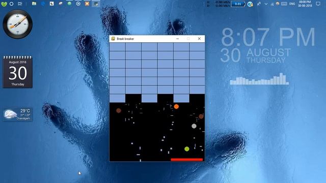 Brick breaker game in pygame смотреть онлайн