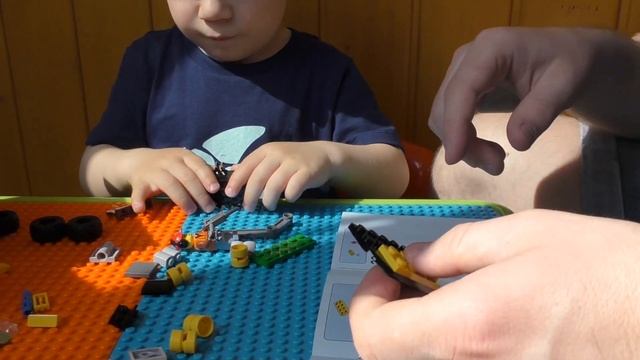 Полное видео сборки трактора Lego city 60219 смотреть онлайн