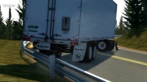 BeamNG.Drive Mod : Semi Trailer v7 (Crash test)