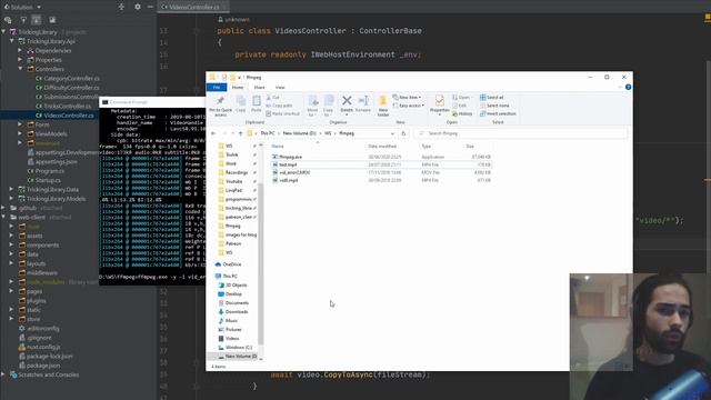 ASP.NET Core, C#, FFMPEG, LinqPad - Video Editing - Tricking Library Ep17 смотреть онлайн