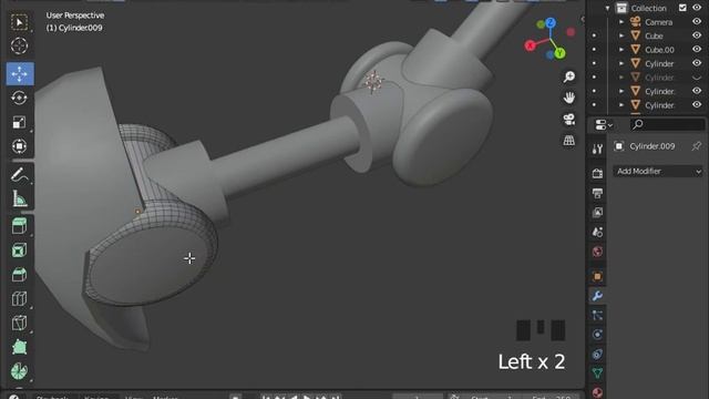How to make a Mini Robot in blender 2.91 | Blender Beginner Tutorial смотреть онлайн