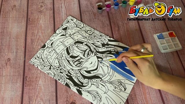 Набор для творчества LORI картина по номерам Аниме Танец дракона смотреть онлайн