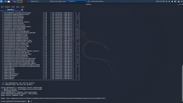 Recon-ng _ An Introduction to Ethical Hacking with Kali Linux смотреть онлайн