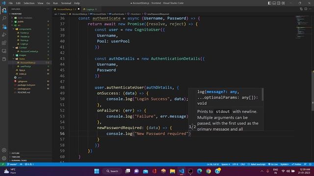 User Login using AWS Cognito and integrating it with React JS || Serverless Framework ??✌️ смотреть онлайн