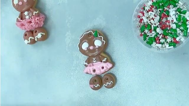 Имбирный человечек.#пряникинаелку, мастер класс. смотреть онлайн