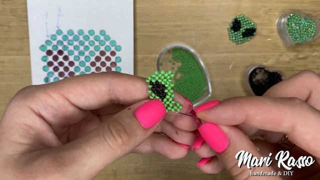 DIY КАК СДЕЛАТЬ КОЛЬЦО ИЗ БИСЕРА САМЫЙ ПОДРОБНЫЙ МАСТЕР-КЛАСС смотреть онлайн