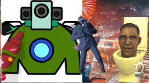 Как Быстро и легко нарисовать и раскрасить картинку  Скибиди  туалет Титан камера мен #нарисовать