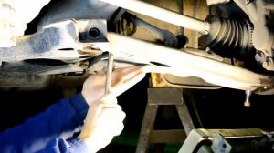 Замена сайлентблока переднего рычага Ford Transit