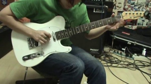 BACCHUS UNIVERSE SERIES TELECASTER GUITAR DRIVE SOUND