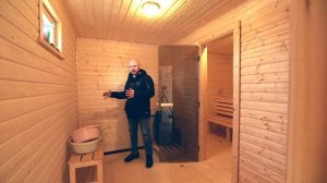 Обзор бани 4 на 6 метров для круглогодичного использования. По каркасной технологии