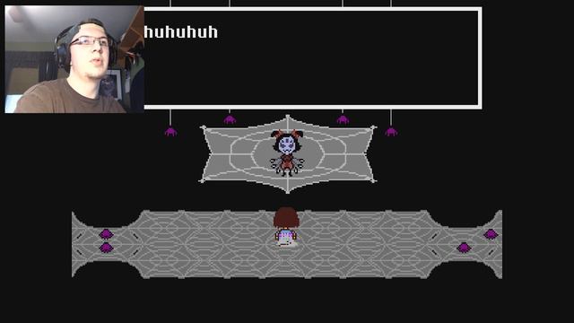 Ahuhuhu! You Like Spiders? | Undertale Pacifist | Episode 18 | Mitchey Games смотреть онлайн