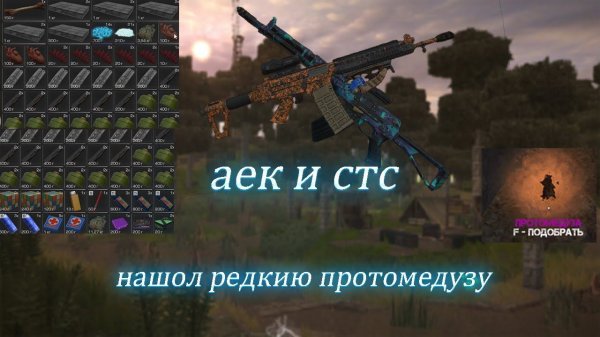 Сталкрафт SA-58 И АЕК CTC В ДЕЛЕ (нашол редкую протомедузу-вынос-убиства--пакеты-кривой аим)