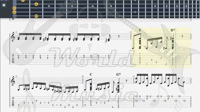 Gallagher, Rory Pistol Slapper Blues GUITAR TAB смотреть онлайн