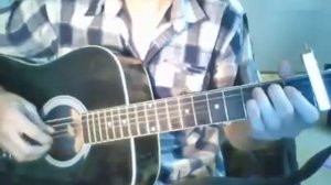 Там где клен шумит -  Аккорды в Em.  Разбор перебора и боя