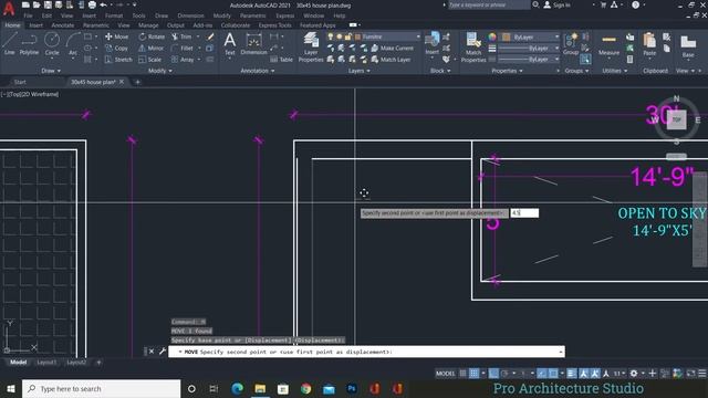 How to Make Straight Roof Plan of a House in AutoCAD l Class 25 Urdu/Hindi смотреть онлайн