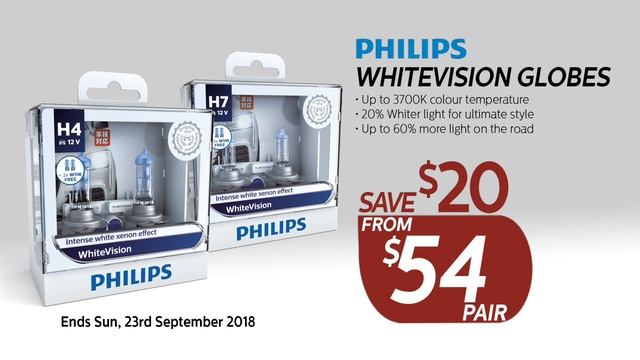 Philips Automotive Australia: Philips WhiteVision Autobarn Sale - September 2018 смотреть онлайн