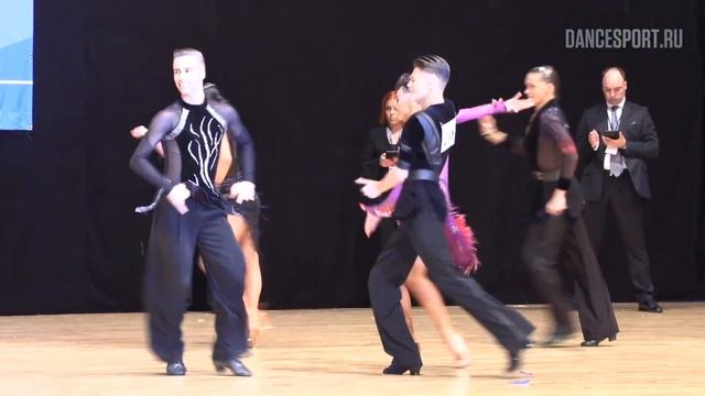 Danil Eremeev - Anastasia Golitsyna RUS, Samba | WDSF Open Youth Latin смотреть онлайн