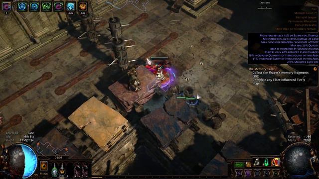 Path of Exile - 90 occultist testing Arakaali's Fang LL build смотреть онлайн