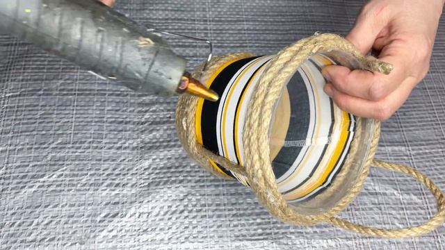 ИДЕИ ИЗ ПЛАСТИКОВЫХ ВЕДЕР?КОРЗИНА ОРГАНАЙЗЕР СВОИМИ РУКАМИ?ИДЕИ ИЗ ДЖУТА.Creative Ideas