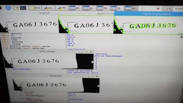 Mall parking system using python and OpenCV. смотреть онлайн