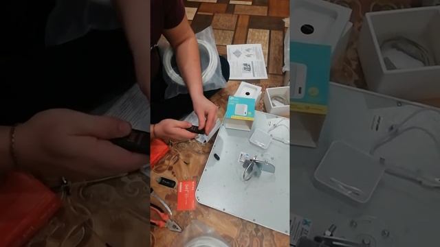 Установка Wi-Fi антенны от компании Антэкс.