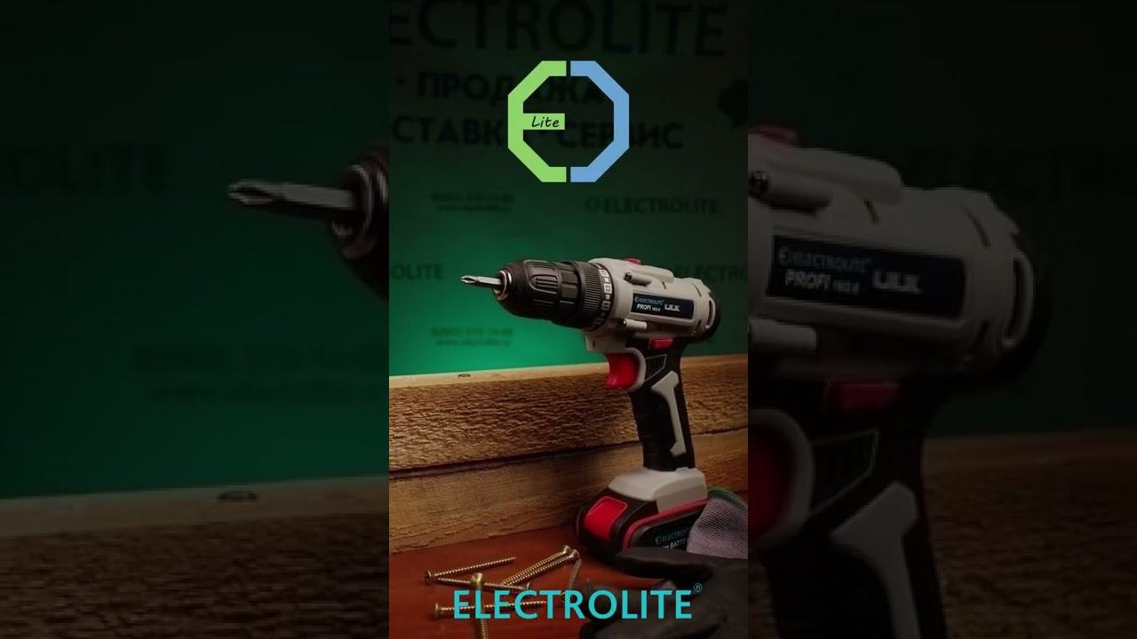 Шуруповерт Electrolite PROFI 24/2.0 36 Нм смотреть онлайн