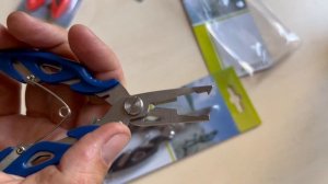 Плоскогубцы ножницы кусачки рыболовные малые 3 в 1