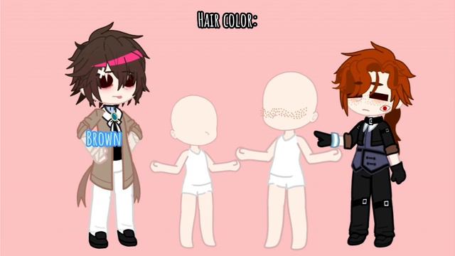 “My genes” [soukoku + their kids :)] //Gacha Club × Bungou Stray Dogs// смотреть онлайн