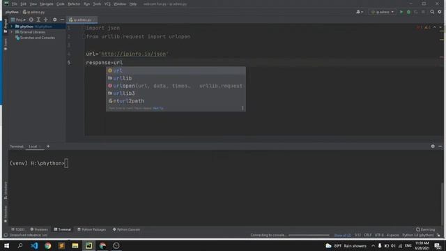 Find Your Current Location Using Python смотреть онлайн